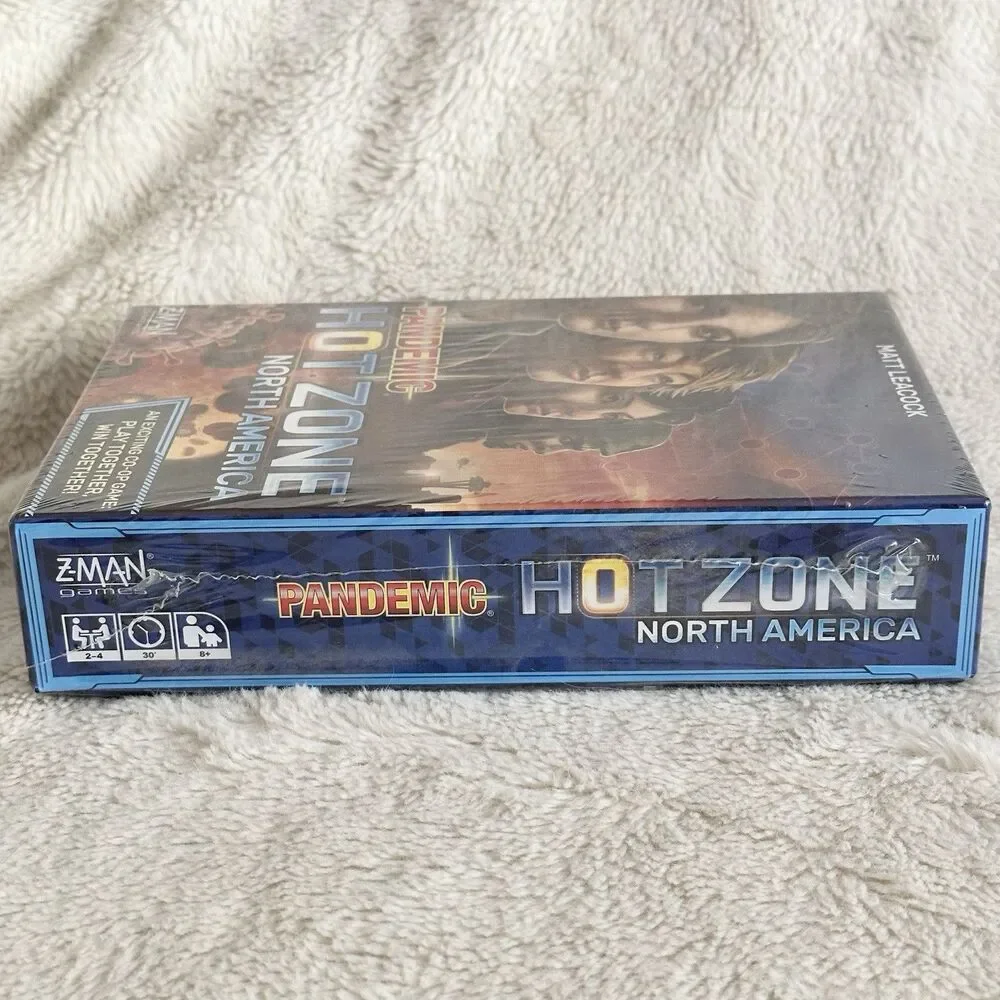 Sealed Pandemic Hot Zone North America Board Game Z-Man